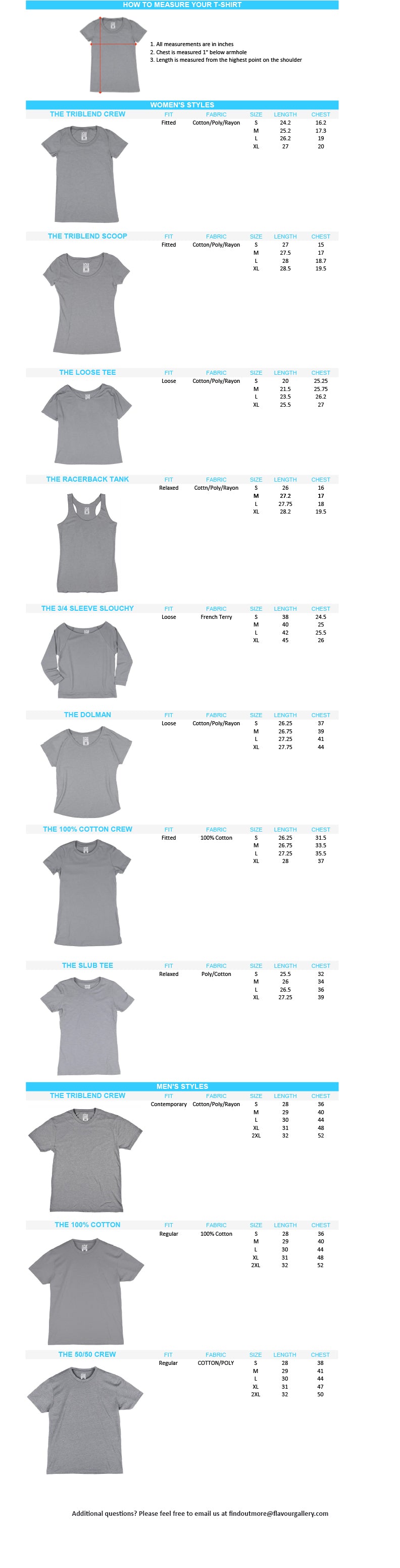 size chart flavour gallery cotton on size chart