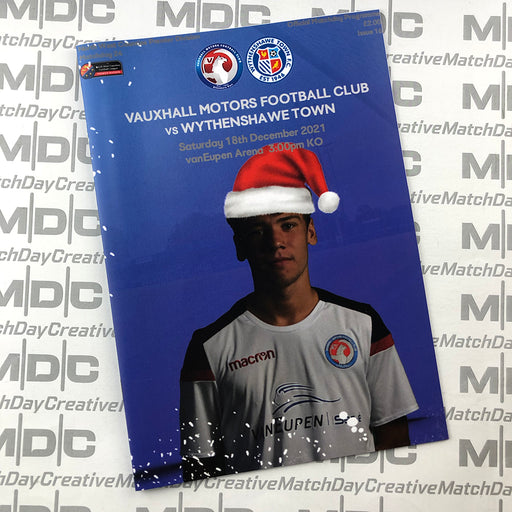 Vauxhall Motors Programmes Matchdaycreative