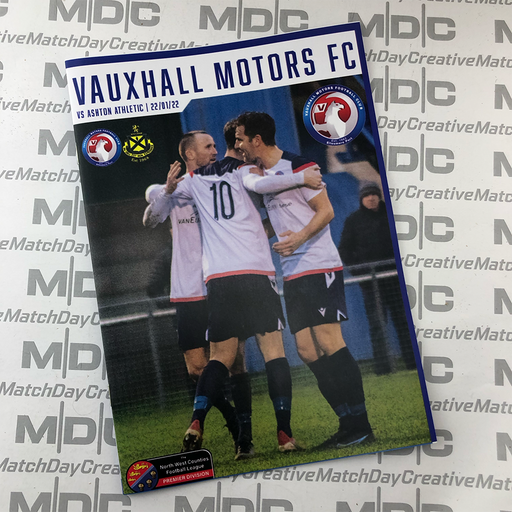 Vauxhall Motors Programmes Matchdaycreative