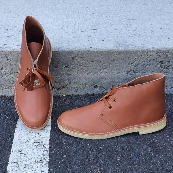 Inspicere velfærd hun er Clarks Desert Boot, Dark Tan Leather – Jeanius Closet