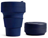 Collapsible stojo coffee cup