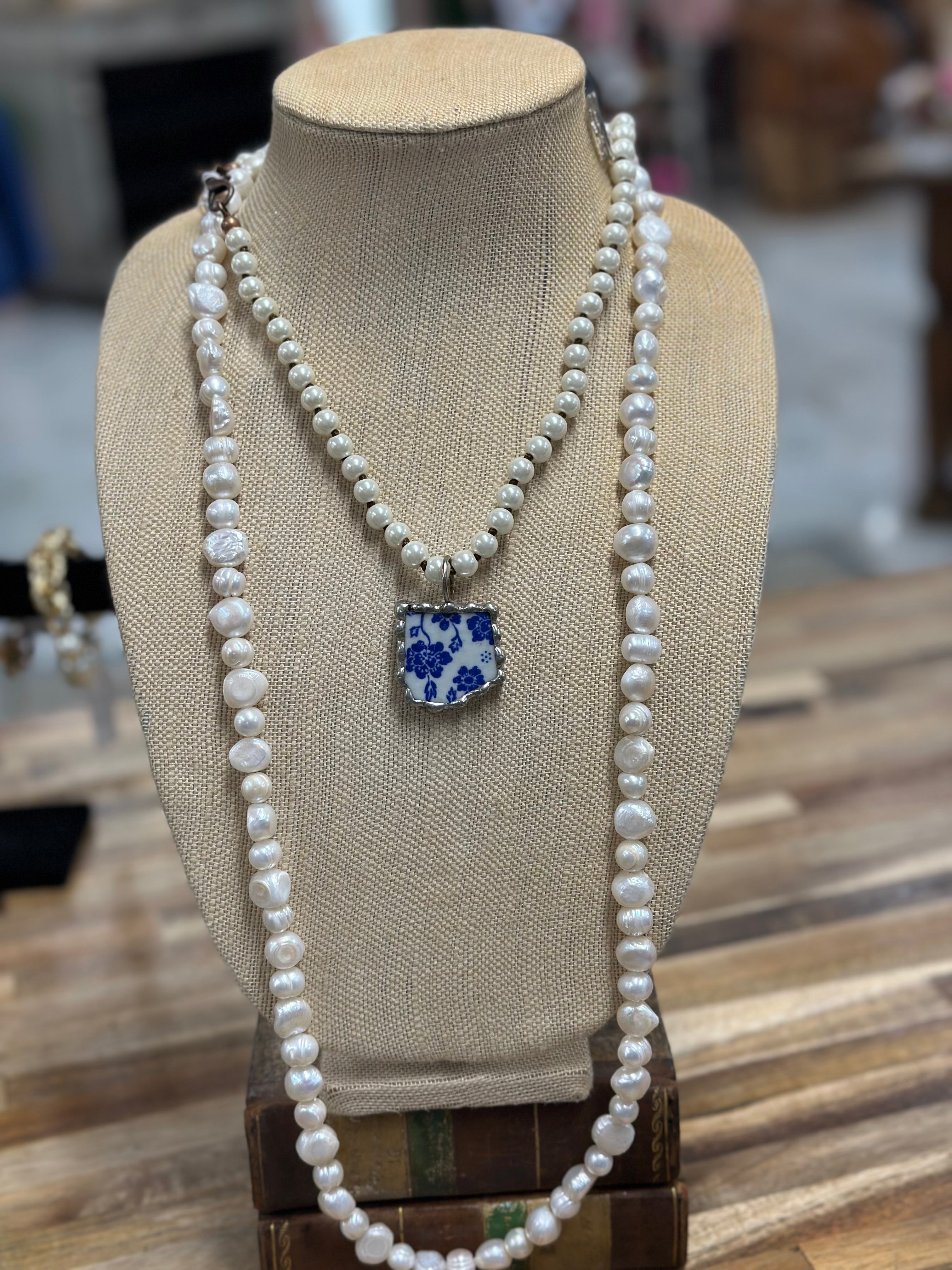 Pearl Necklace Long