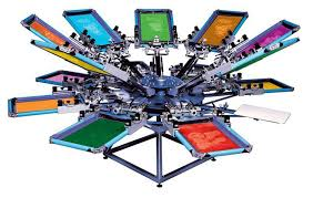 screen printing multiple colors