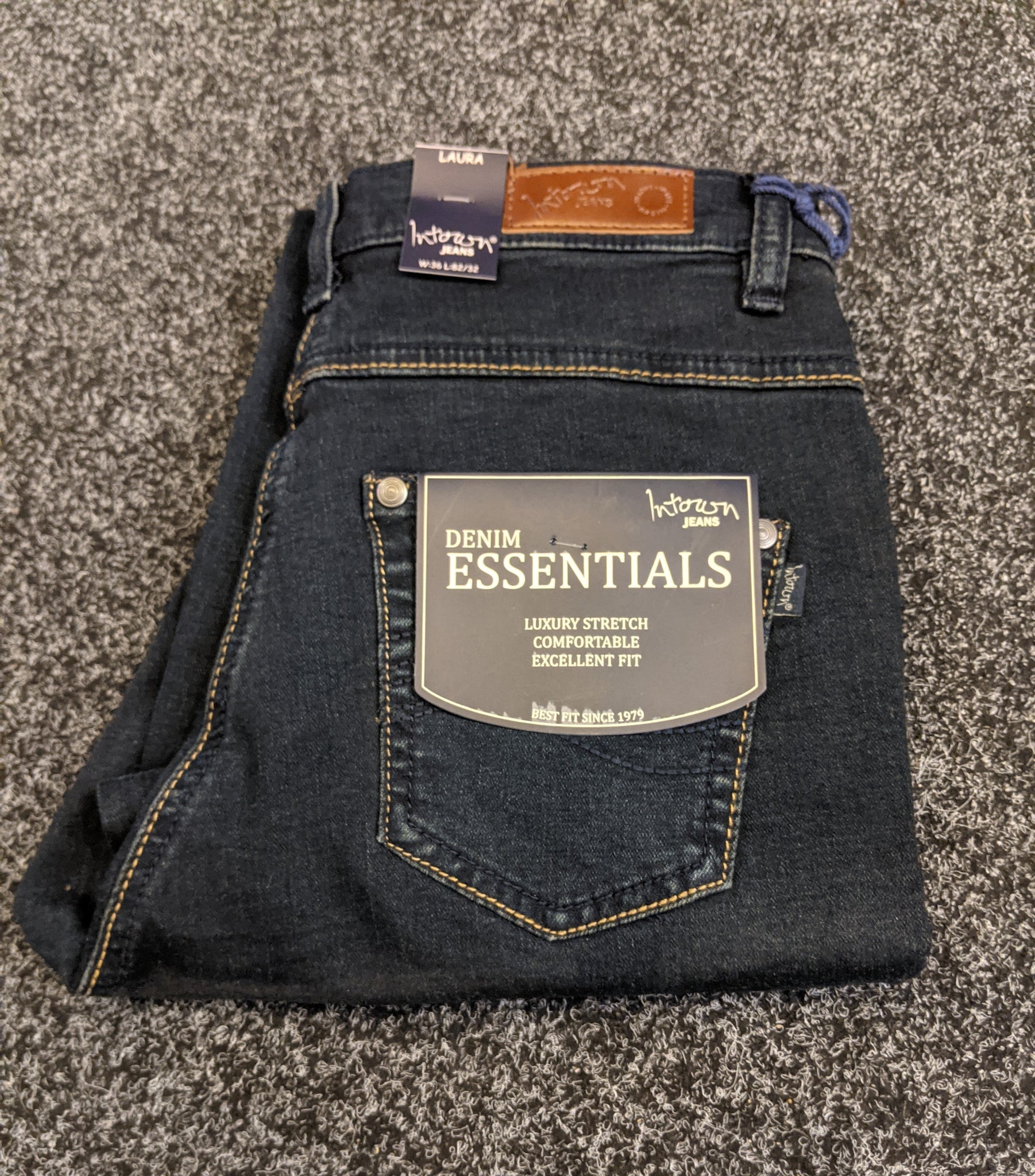 Intown Jeans - Laura Leg Denim Stretch – Boutique Stony Stratford, Milton Keynes, Buckinghamshire