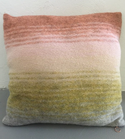 Dip dye pillow 