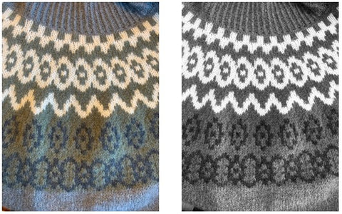 Color selection for stranded knitting