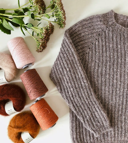 Petra Brioche knit sweater