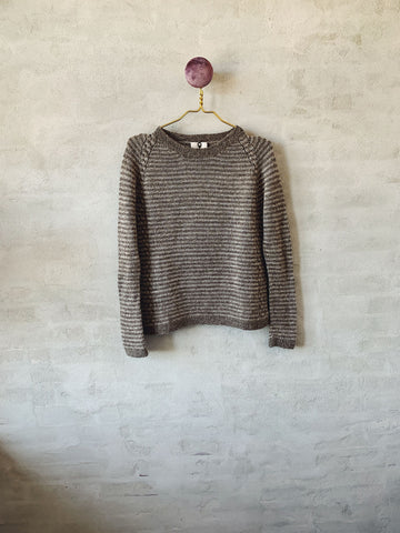 Benedicte, soft Dolman sleeve sweater pattern by Katrine Hannibal at Önling