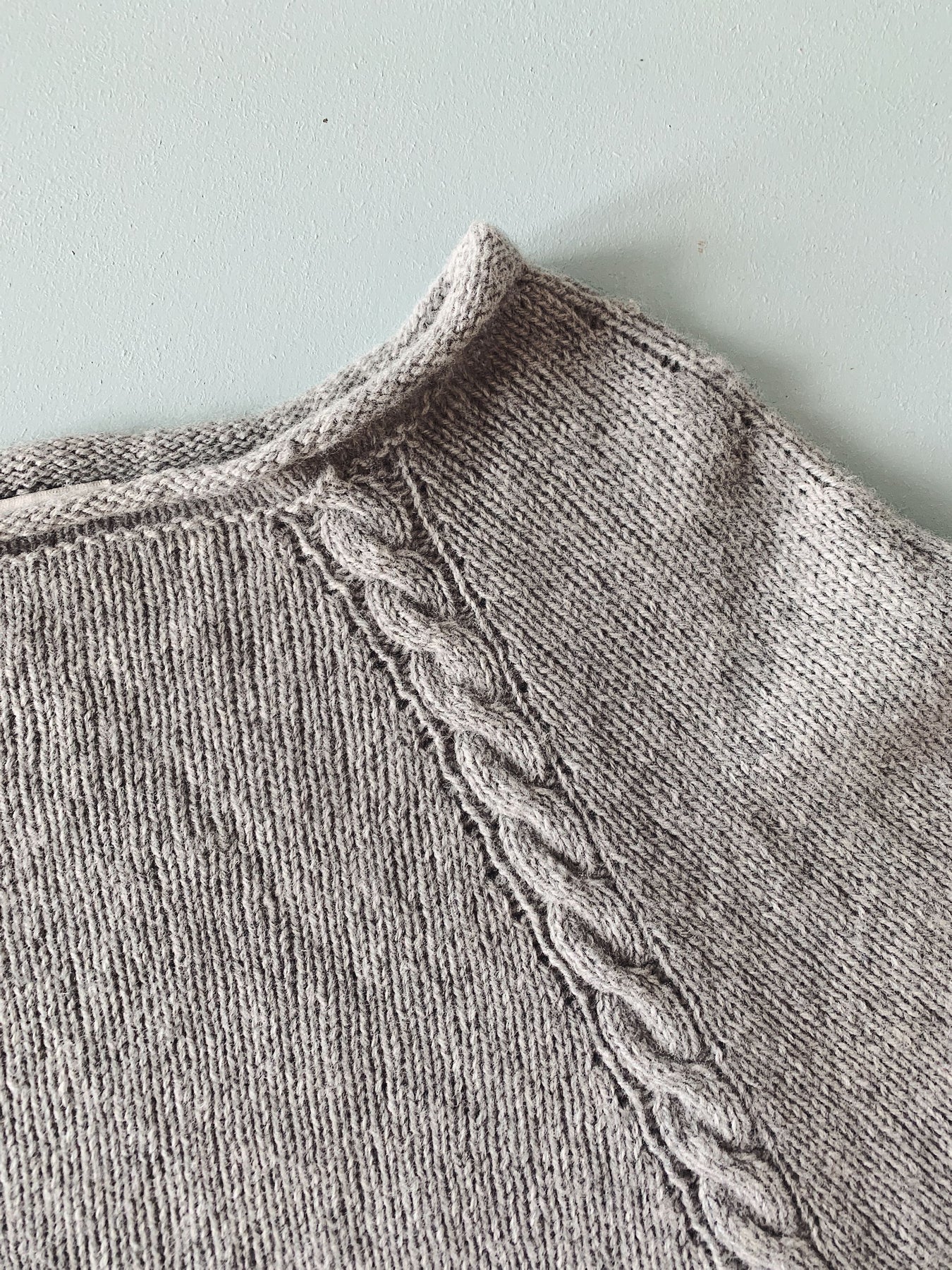 Benedicte sweater, knitting pattern
