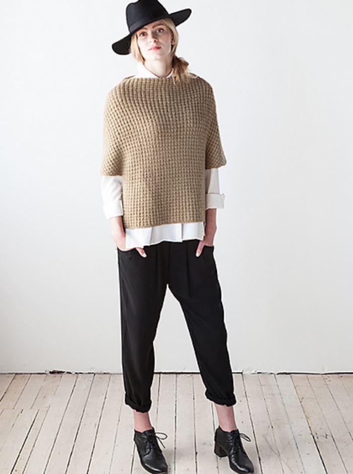 KNUS vest by Olga Jazzy, knitting pattern
