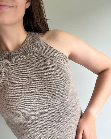 Loose Knit Shredded Camisole Knitting pattern by CamexiaDesigns