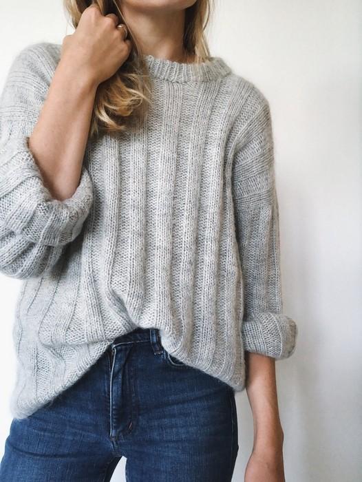 Vertical Stripes sweater by Petiteknit, No 1 knitting kit – Önling INT