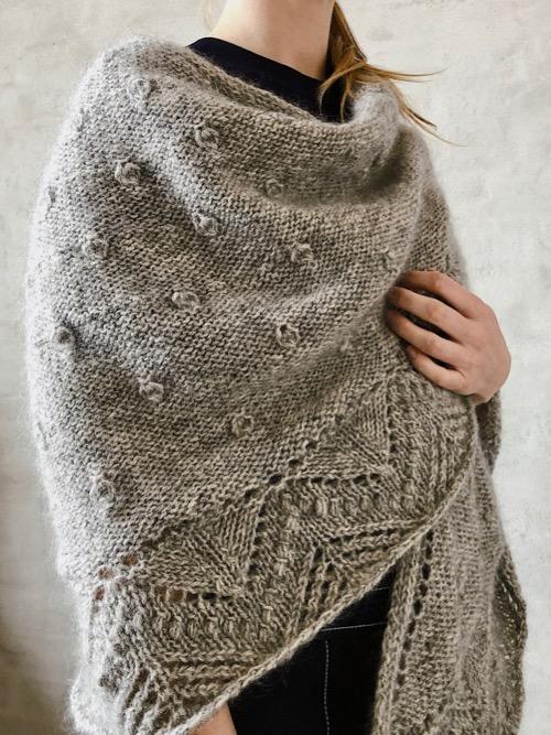 Vesterhav shawl, knitting pattern