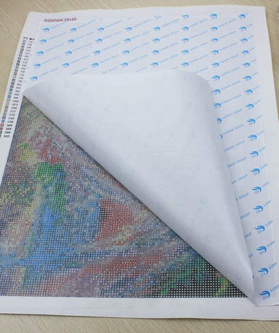 Straighten a Diamond Painting Canvas