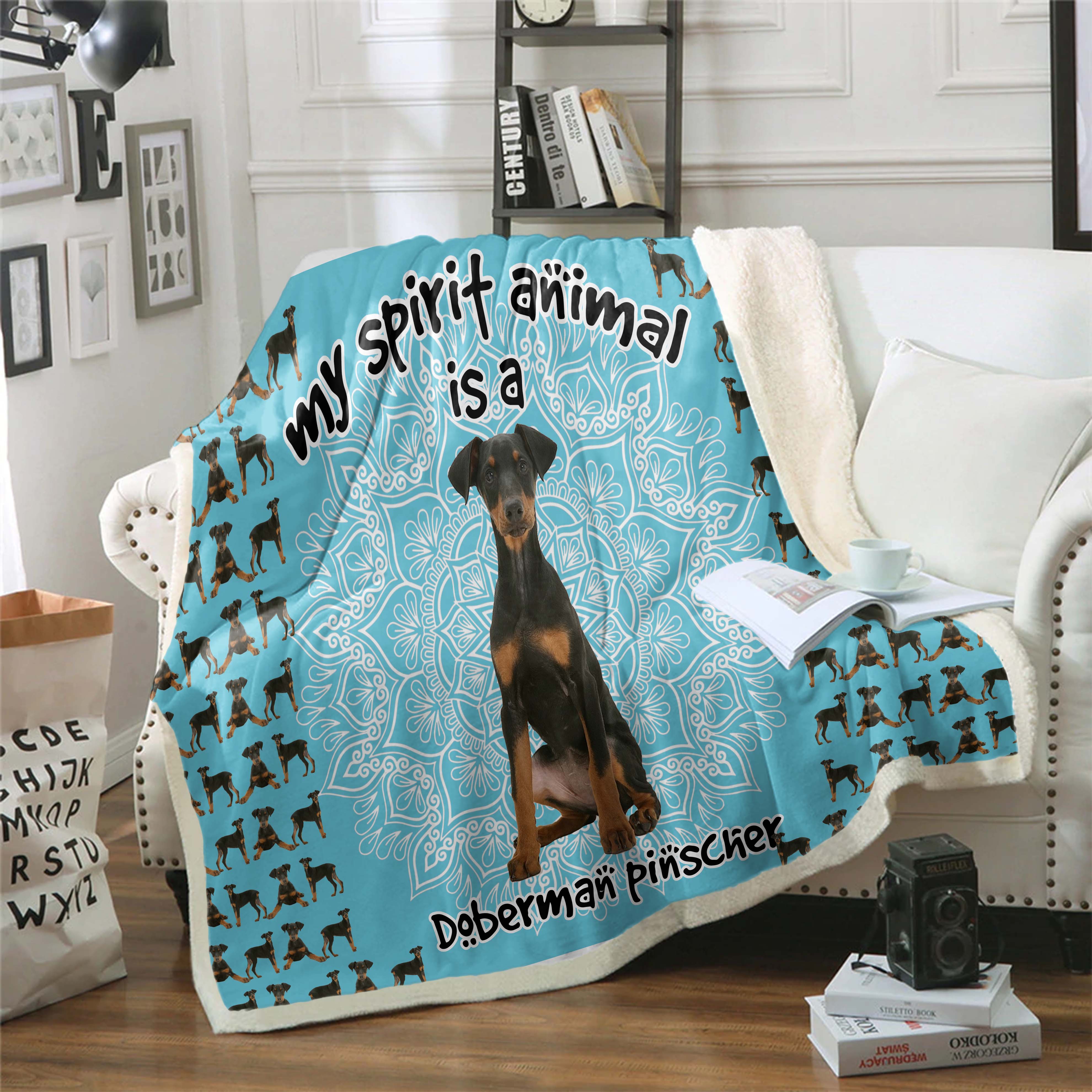 doberman blanket