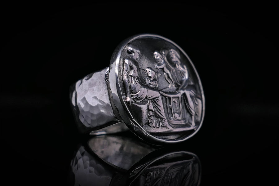 Siegelring massiver Ring OVID | Silberring | Goldring | Masterpiece  2| CAPULET Schmuck Werkstatt München