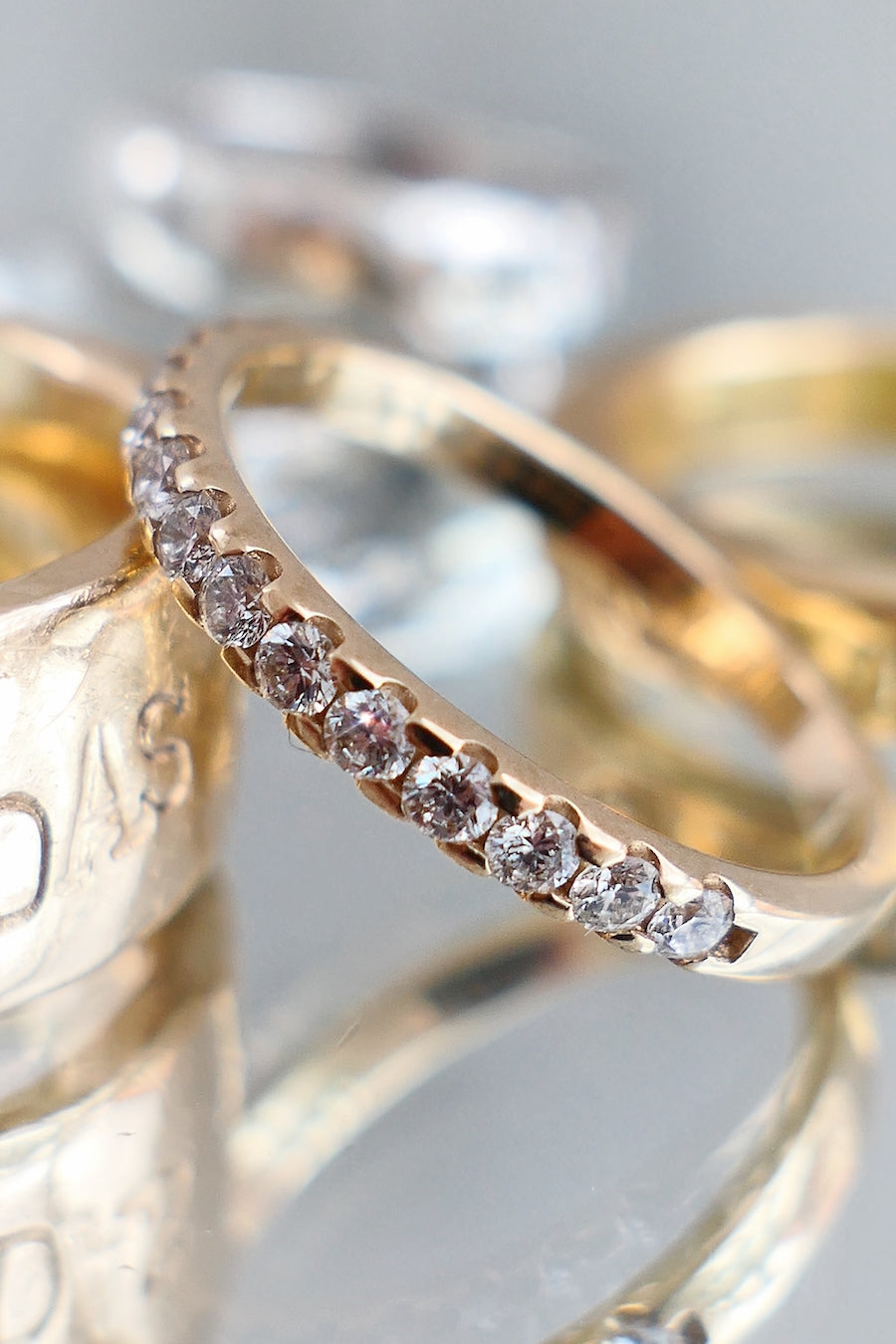 Memoire Ring Ehering Verlobungsring Goldring | CAPULET schmuck Werkstatt München