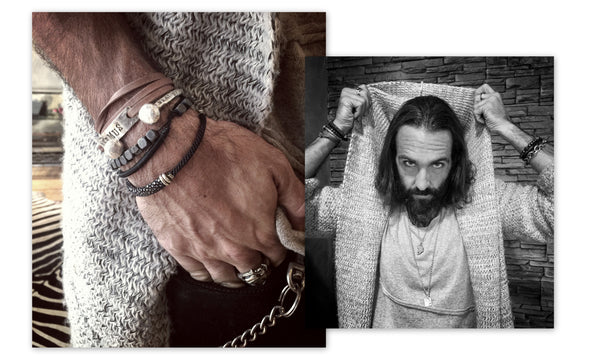 Bijoux pour hommes | Bijoux pour hommes | Bracelet homme | Bracelet homme | Bracelet en cuir | Bracelet pour homme | Atelier de bijoux Capulet Munich