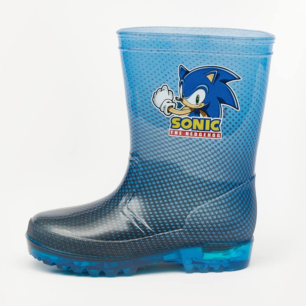 sonic rain boots