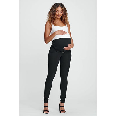 Freddy WR.UP® Maternity Skinny High Rise in cotton-Black Jersey-Fi&Co Boutique