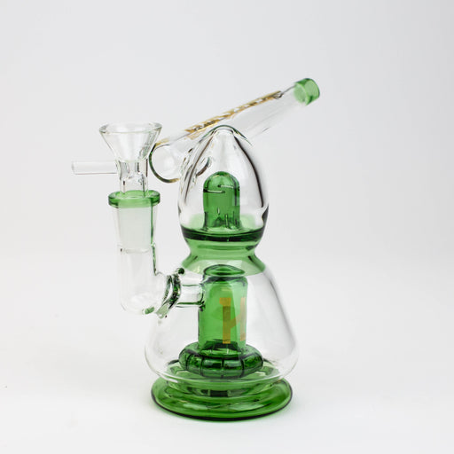 6 Nice glass shower head diffuser dab rig — Bong Outlet.Com