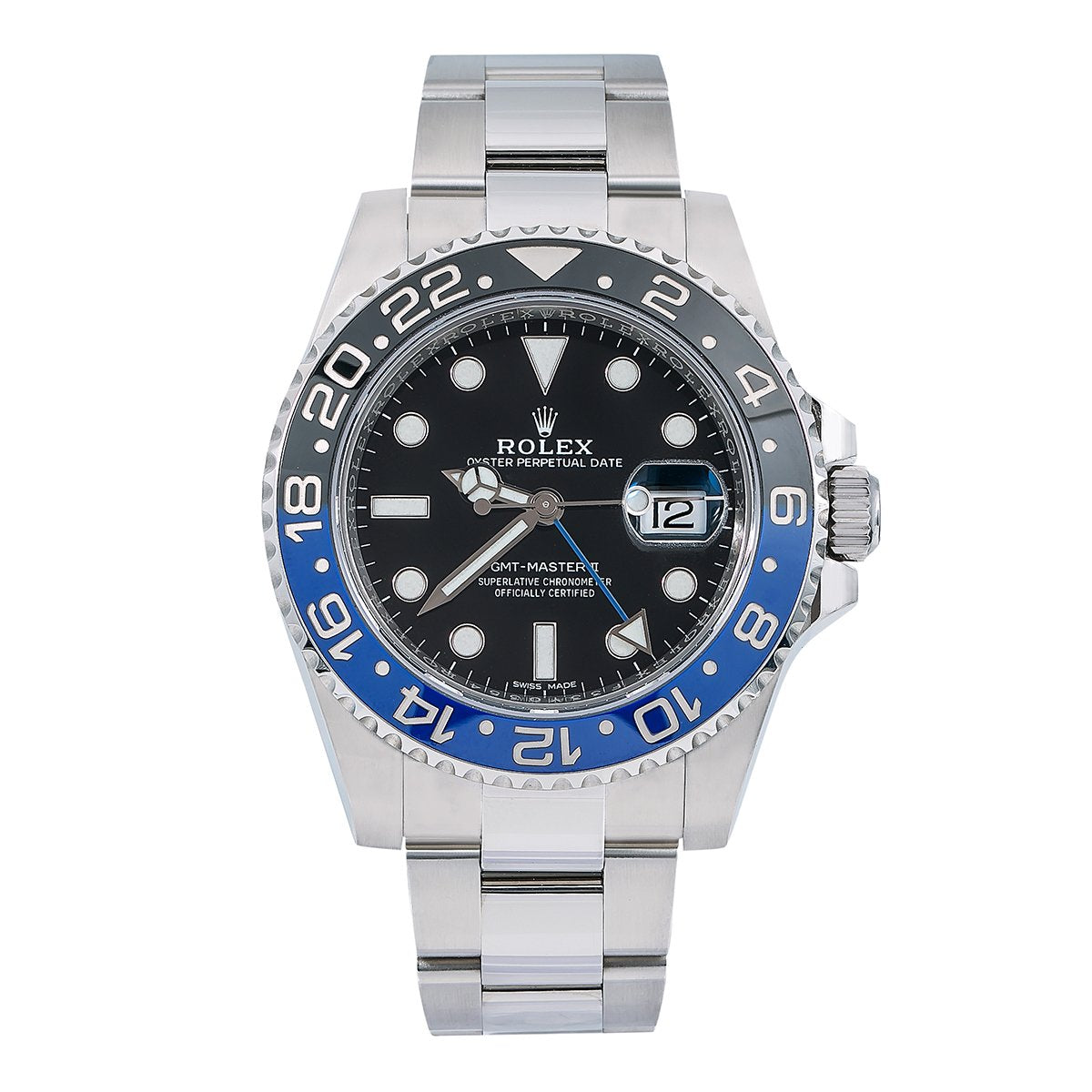 Rolex GMT-Master II 116710BL 40MM With 