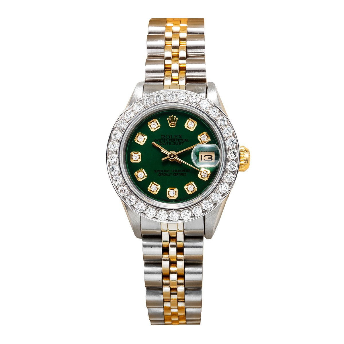 green face womens rolex