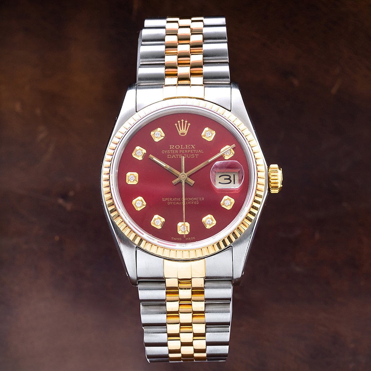 red face datejust
