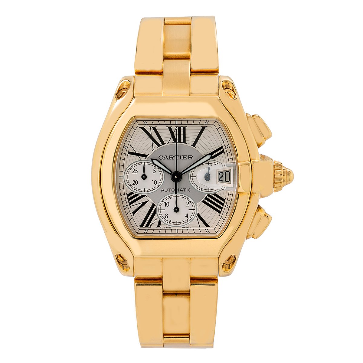 cartier roadster gold bracelet