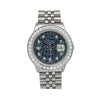 Rolex Datejust Diamond Watch, 16030 36mm, Blue Diamond Dial With Stainless Steel Bracelet