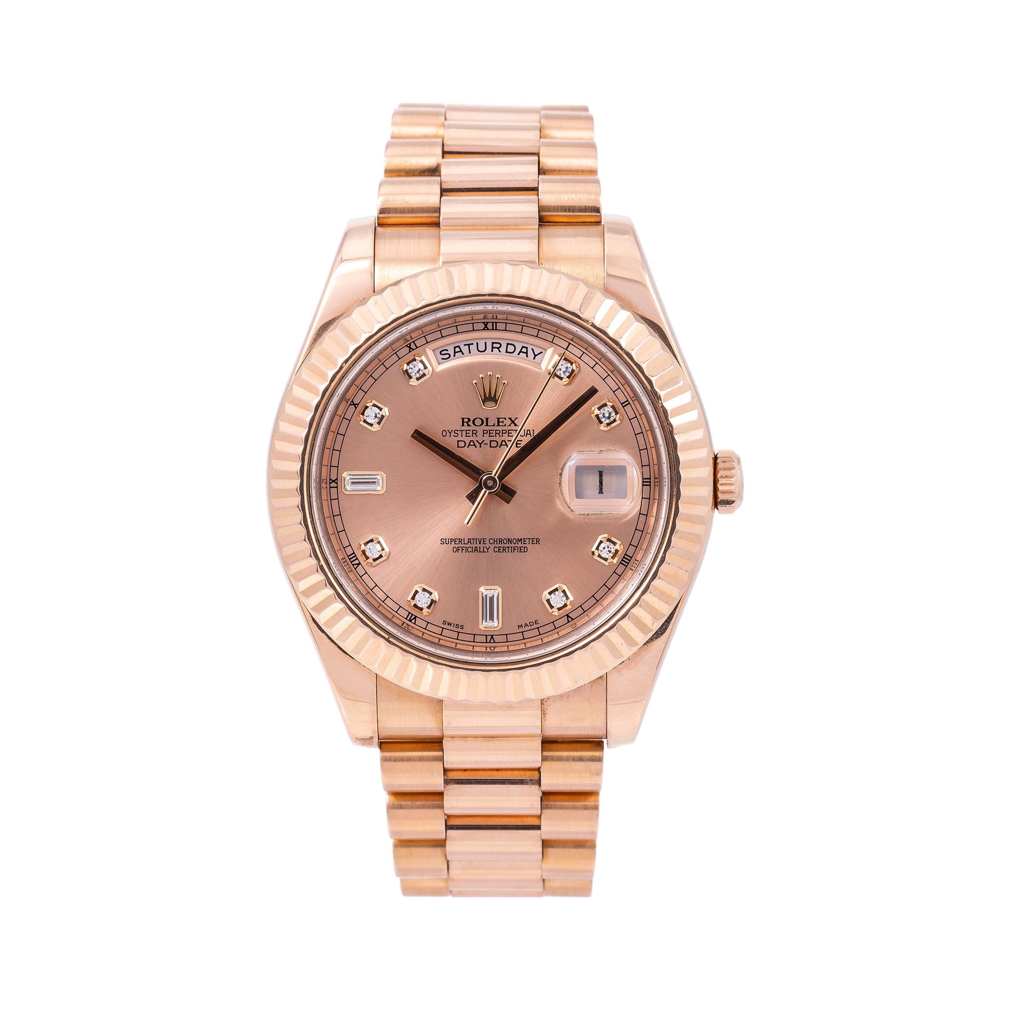 rose gold presidential 41mm