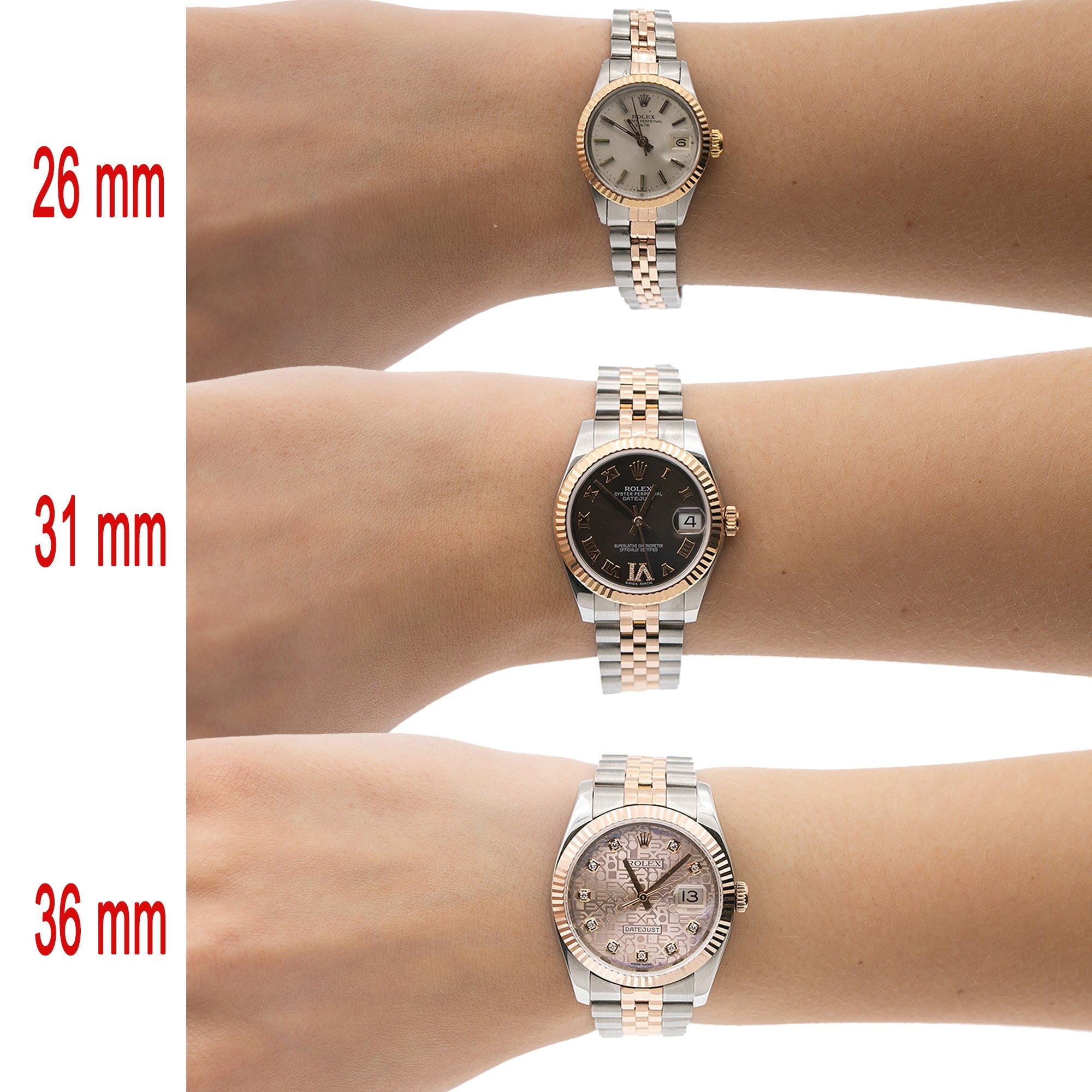 rolex 26mm ladies