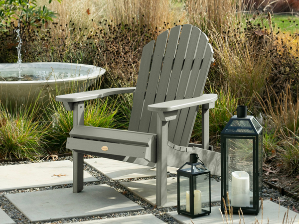 Hamilton Folding and Reclining Adirondack Chair in Eucalyptus