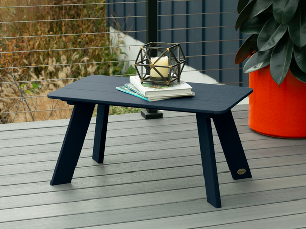 Italica Modern Coffee Table in Federal Blue