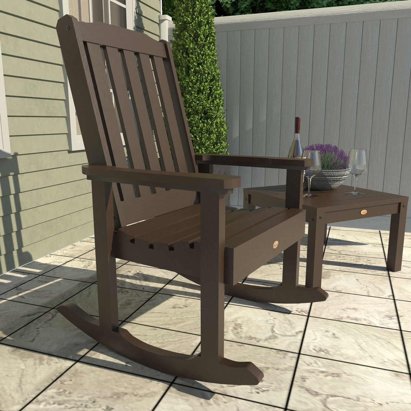 highwood lehigh outdoor rocking chair