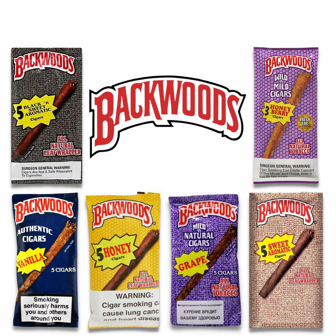 Backwoods Cigars 5 Pack Sam's Paradise Vape, CBD, and Smoke