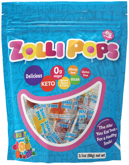 Zollipops Fruit Flavors 3.1 oz.