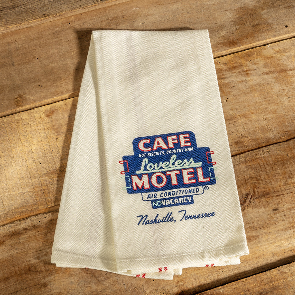 Motel Sign Towel