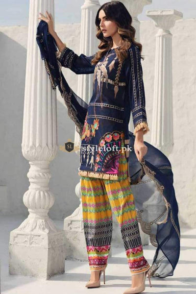 Charizma Swissmiss Voil Collection 2019Collection Unstiched 3Pc Suit ...