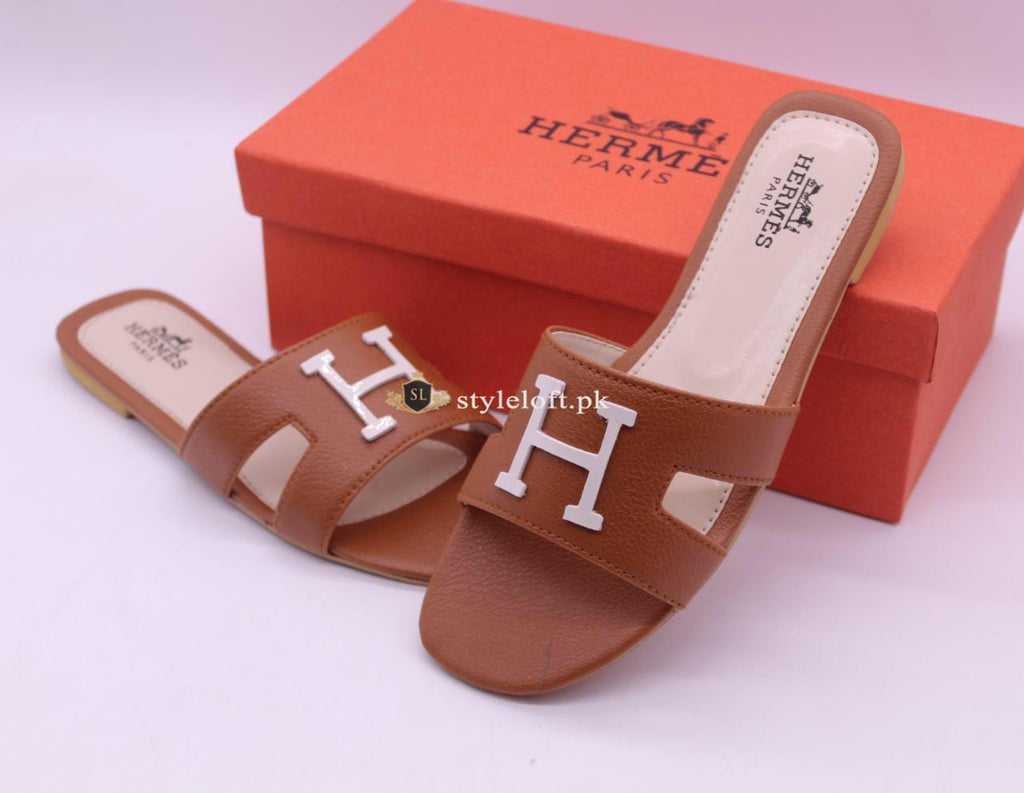 hermes slides women