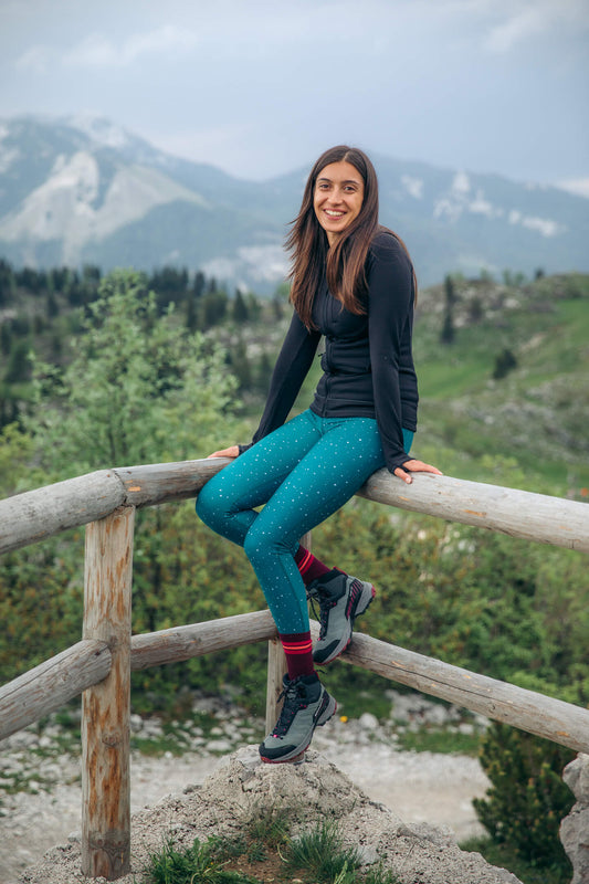 Buy Alpine Princess Women's Hiking Leggings, Outdoor Lightweight Trekking  Tights Stardust Black Online at desertcartOMAN