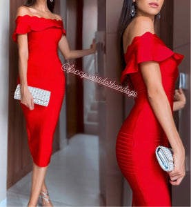 Vestido Bandage Rojo – Fancy Vestidos