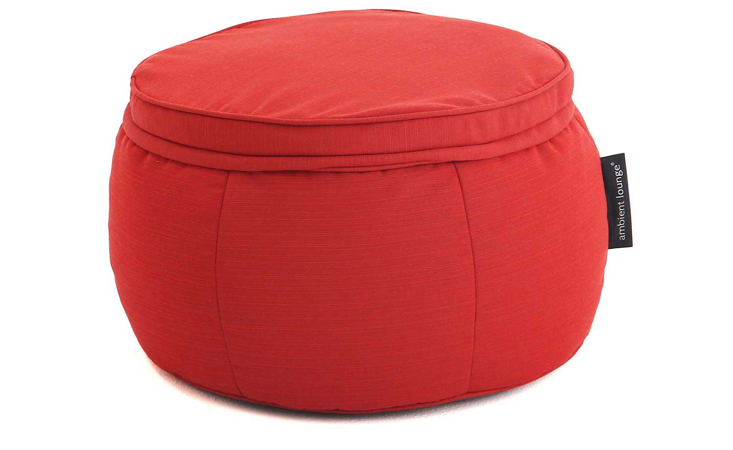 Wing Ottoman Crimson Vibe (Sunbrella) 1