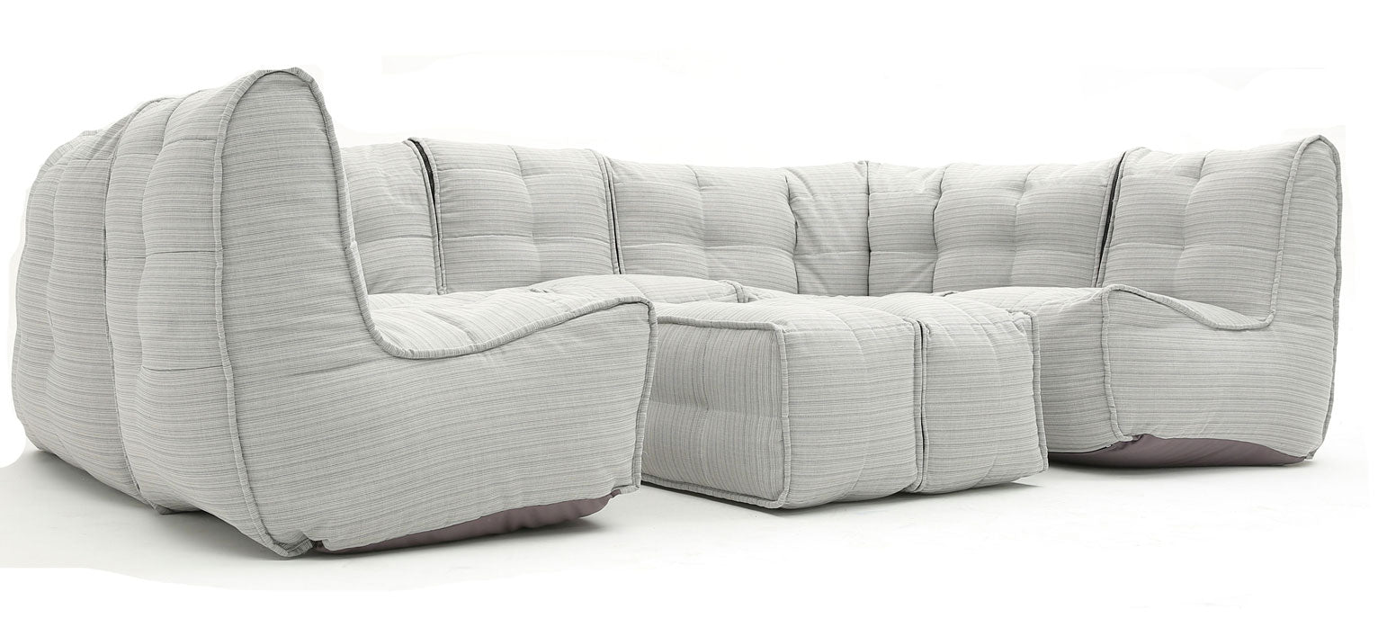 Modulsofa Mod 6 Lounge Max Silverline