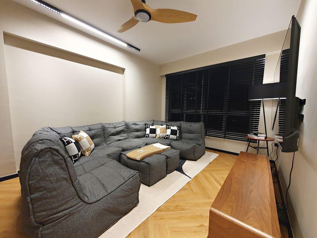 Mod 5 Living Lounge Modulsofa Titanium Weave4