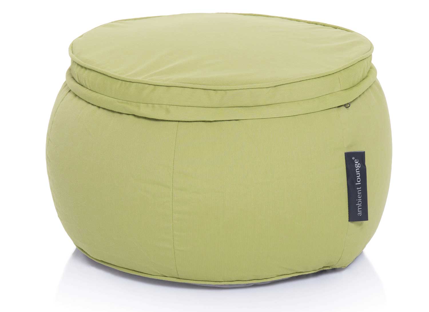 Wing Ottoman Limespa (Sunbrella)