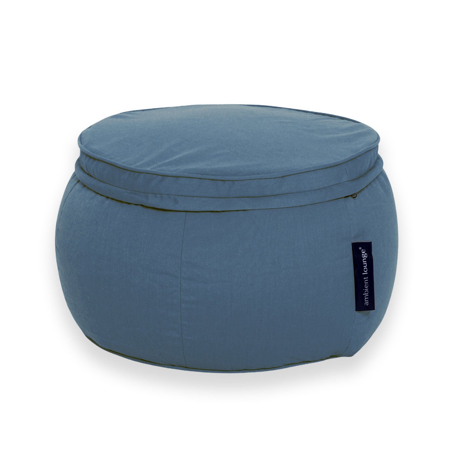 Wing Ottoman Atlantic Denim