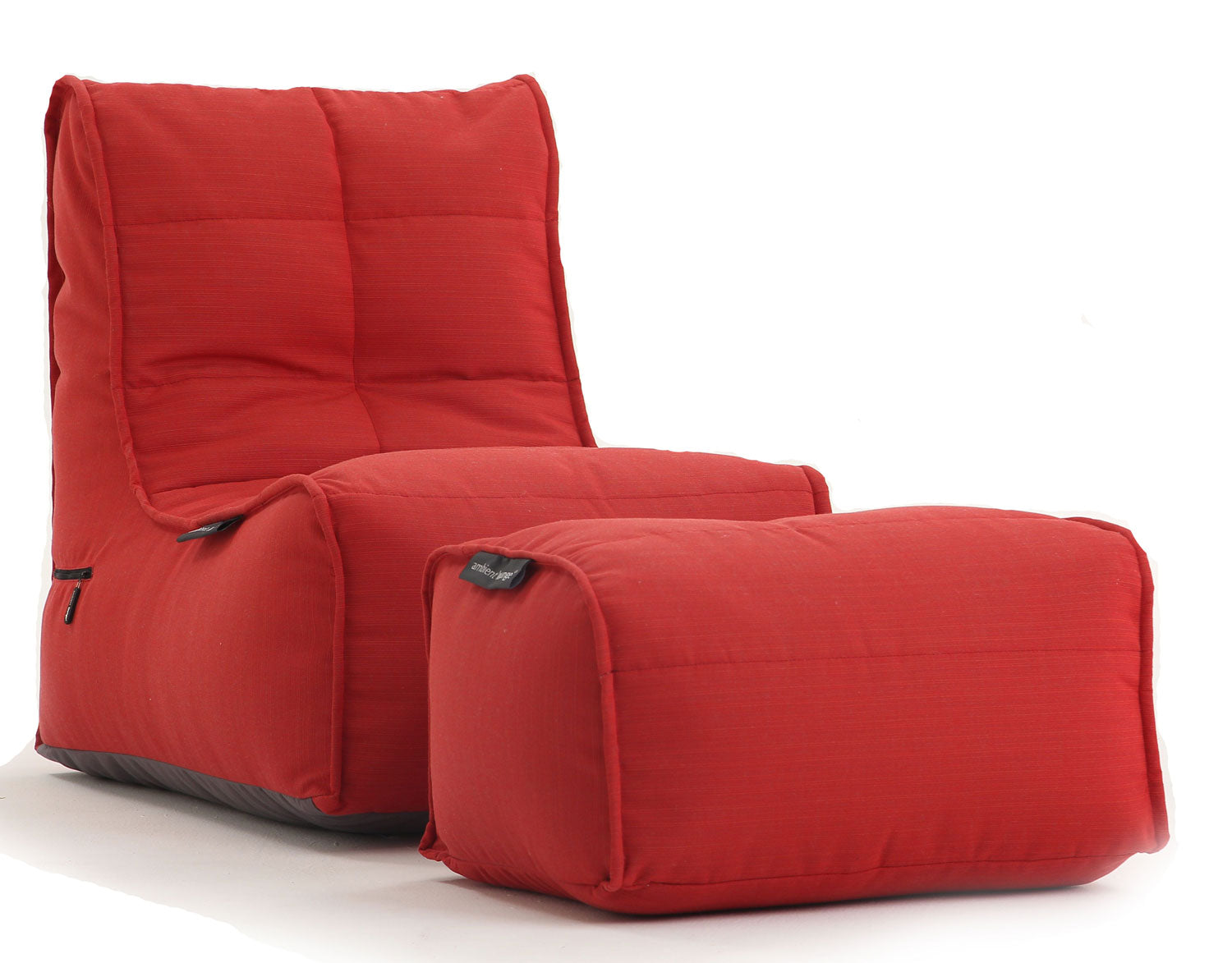 Ottoman Crimson Red (Sunbrella)