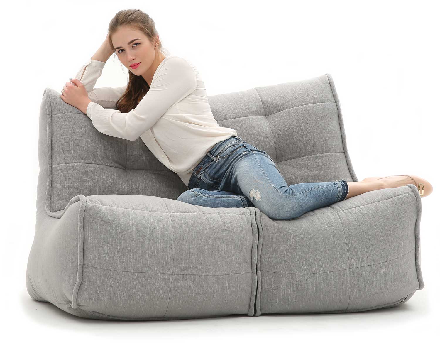 Twin Couch Modulsofa Keystone Grey2