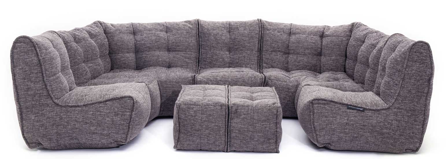 Mod 6 Lounge Max Modulsofa Luscious Grey